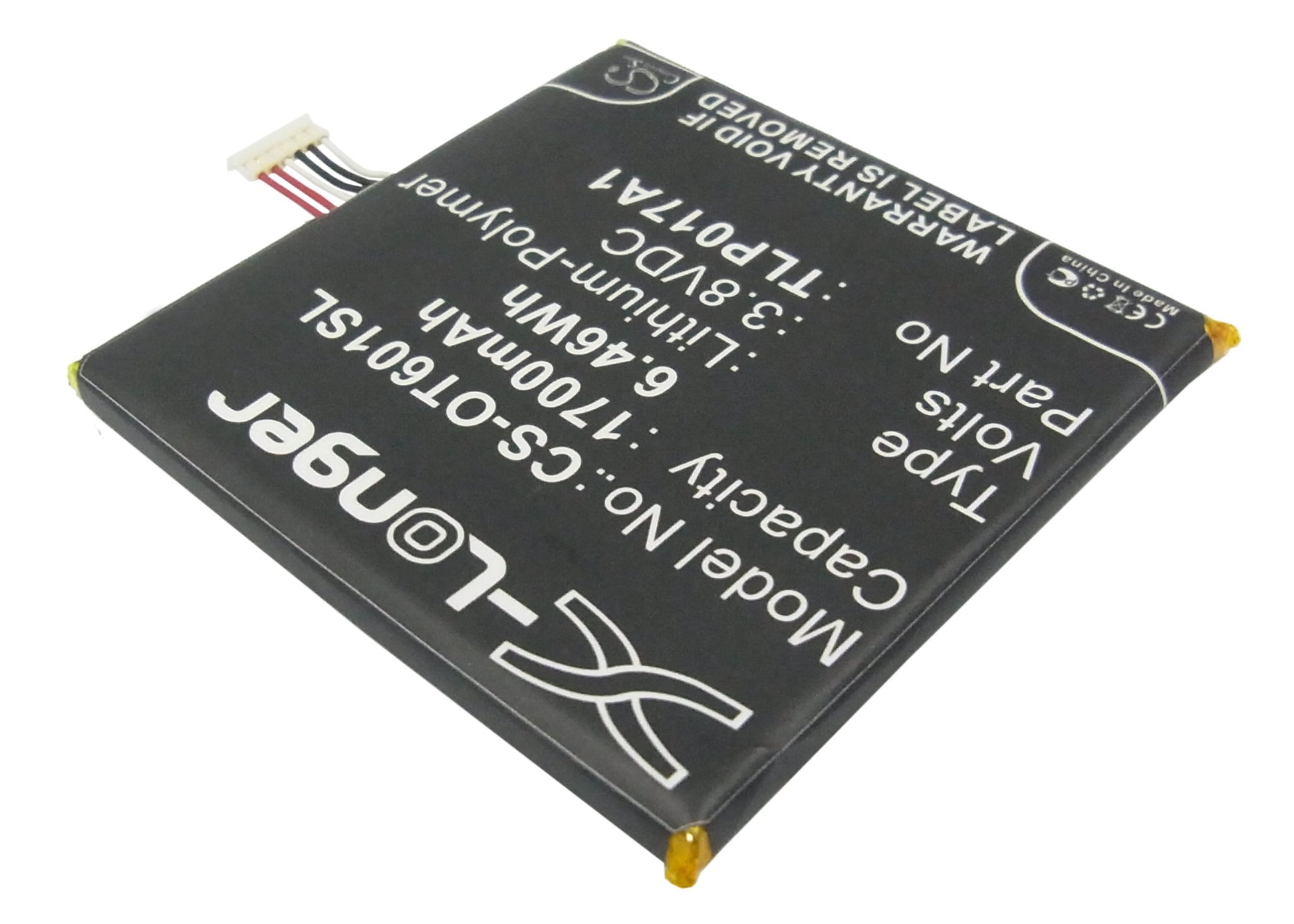 Replacement Battery for Alcatel | TCL One Touch Idol Mini – Mobile, SmartPhone – 1700mAh / 3.8V - image 2
