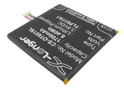 Replacement Battery for Alcatel | TCL One Touch Idol Mini – Mobile, SmartPhone – 1700mAh / 3.8V - image 2