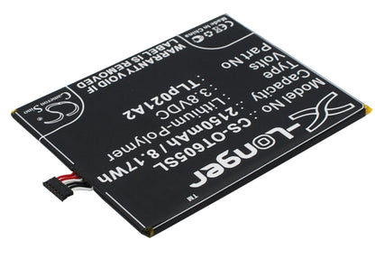 Replacement Battery for Alcatel  One Touch Idol 2S – Mobile, SmartPhone – 2150mAh / 8.17Wh / 3.8V