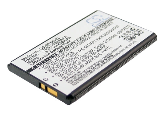 Replacement Battery for Tchibo | Alcatel Kompact 106 – Mobile, SmartPhone – 650mAh / 3.7V - image 1