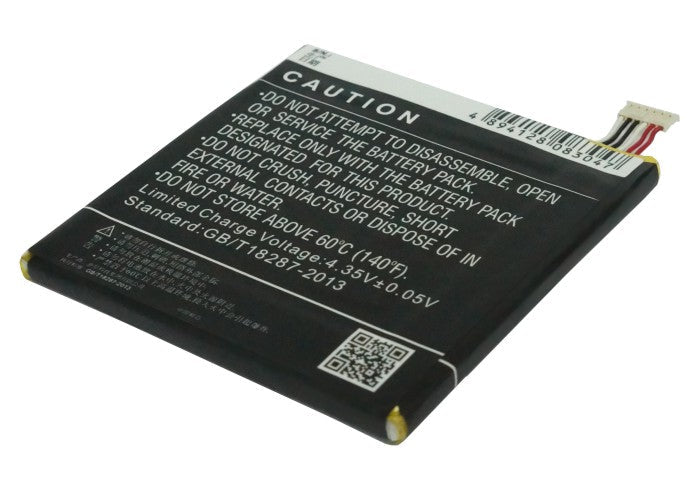 Replacement Battery for Alcatel  One Touch 7024 – Mobile, SmartPhone – 1800mAh / 6.84Wh / 3.8V