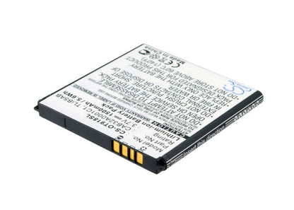 Replacement Battery for TCL  A980 – Mobile, SmartPhone – 1500mAh / 5.55Wh / 3.7V