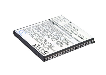 Replacement Battery for TCL  A980 – Mobile, SmartPhone – 1500mAh / 5.55Wh / 3.7V