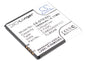 Replacement Battery for BASE | Alcatel | TCL VARIA – Mobile, SmartPhone – 1650mAh / 3.7V - image 1