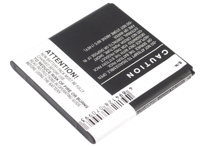 Replacement Battery for Alcatel  EE40 – Mobile, SmartPhone – 1650mAh / 6.11Wh / 3.7V