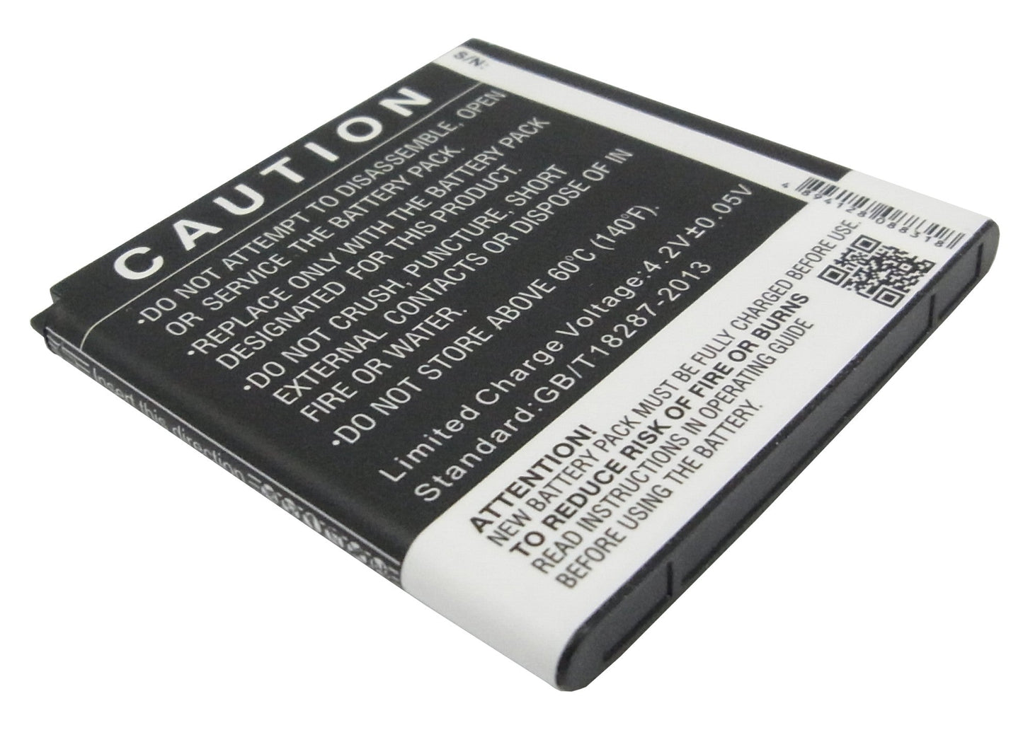 Replacement Battery for Vodafone  975N – Mobile, SmartPhone – 1650mAh / 6.11Wh / 3.7V