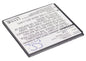 Replacement Battery for TCL  D706 – Mobile, SmartPhone – 1500mAh/5.55Wh / 3.7V