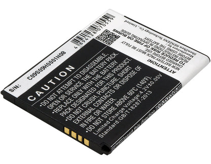 Replacement Battery for TCL  A919 – Mobile, SmartPhone – 1500mAh / 5.55Wh / 3.7V