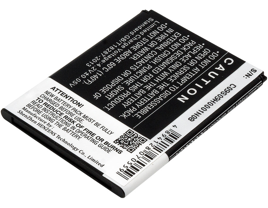 Replacement Battery for TCL  A919 – Mobile, SmartPhone – 1500mAh / 5.55Wh / 3.7V