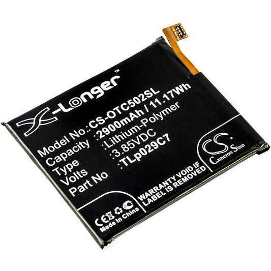 Replacement Battery for Alcatel One Touch Idol 3C – Mobile, SmartPhone – 2900mAh / 3.85V - image 1
