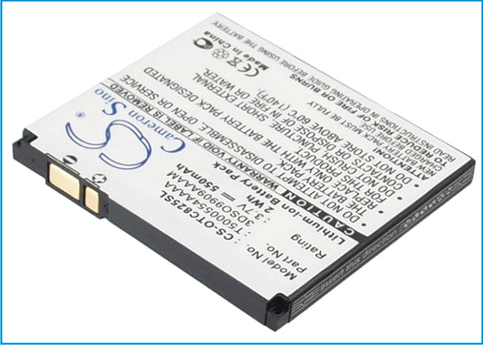 Replacement Battery for Alcatel OT-C825 – Mobile, SmartPhone – 550mAh / 3.7V - image 1