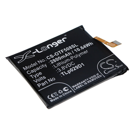 Replacement Battery for Vodafone | Alcatel Smart N9 – Mobile, SmartPhone – 2800mAh / 3.8V - image 1