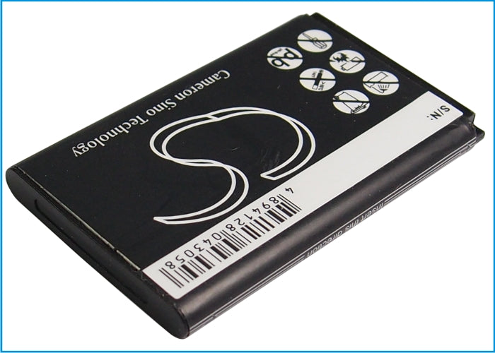 Replacement Battery for Alcatel  OT-I650 – Mobile, SmartPhone – 1050mAh/3.88Wh / 3.7V