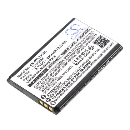Replacement Battery for Alcatel OT-2038X – Mobile, SmartPhone – 950mAh / 3.7V