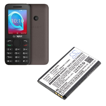 Replacement Battery for Alcatel OT-2038X – Mobile, SmartPhone – 950mAh / 3.7V