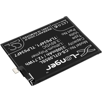 Replacement Battery for MetroPCS  5007Z – Mobile, SmartPhone – 3300mAh / 12.71Wh / 3.85V