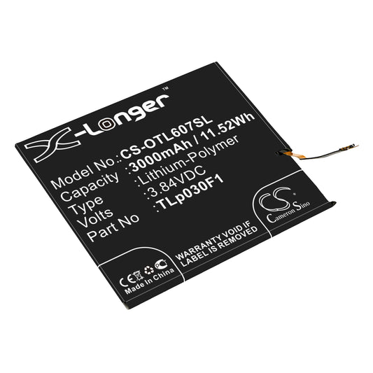 Replacement Battery for Alcatel | BlackBerry | Vodafone One Touch Idol 4S – Mobile, SmartPhone – 3000mAh / 3.84V - image 1
