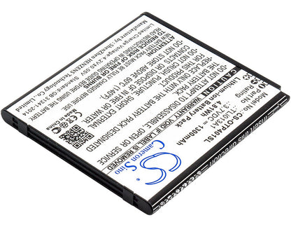 Replacement Battery for Alcatel  One Touch Pixi 4 3.5 – Mobile, SmartPhone – 1300mAh / 4.81Wh / 3.7V