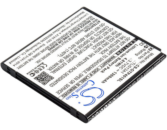 Replacement Battery for Alcatel  One Touch Pixi 4 3.5 – Mobile, SmartPhone – 1300mAh / 4.81Wh / 3.7V