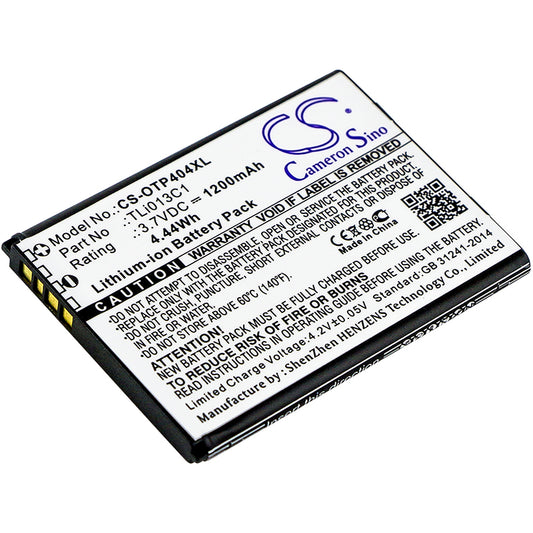 Replacement Battery for Cingular | Alcatel Flip 2 – Mobile, SmartPhone – 1200mAh / 3.7V - image 1