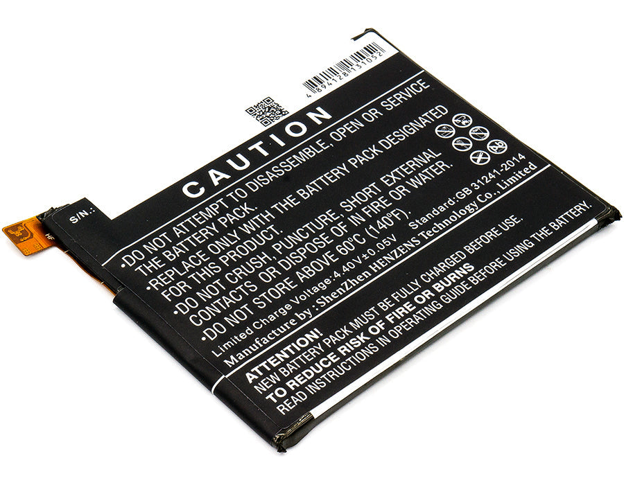 Replacement Battery for Alcatel  5049S – Mobile, SmartPhone – 3000mAh / 11.55Wh / 3.85V