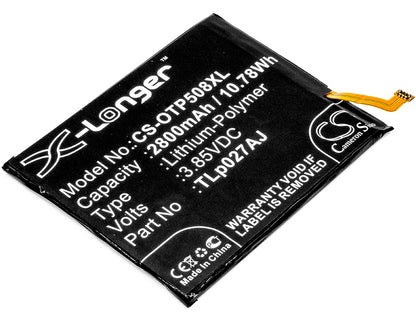 Replacement Battery for Alcatel Pulsemix – Mobile, SmartPhone – 2800mAh / 3.85V - image 1