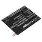 Replacement Battery for Alcatel  9007T – Mobile, SmartPhone – 4000mAh / 15.20Wh / 3.8V