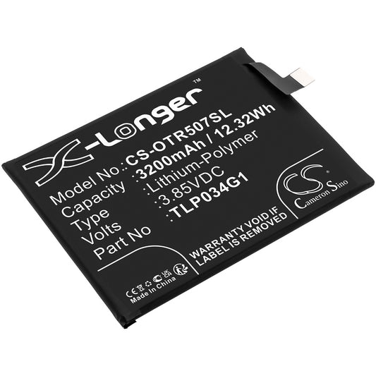 Replacement Battery for Alcatel OT-5007S – Mobile, SmartPhone – 3200mAh / 3.85V - image 1