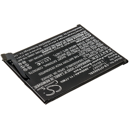 Replacement Battery for Alcatel  1S – Mobile, SmartPhone – 2900mAh / 11.17Wh / 3.85V
