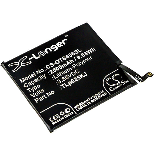 Replacement Battery for Alcatel One Touch Idol 5S – Mobile, SmartPhone – 2500mAh / 3.85V - image 1