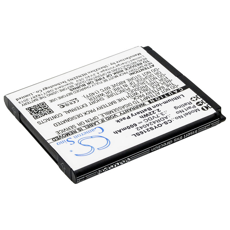 Replacement Battery for Olympia Style – Mobile, SmartPhone – 600mAh / 3.7V - image 2