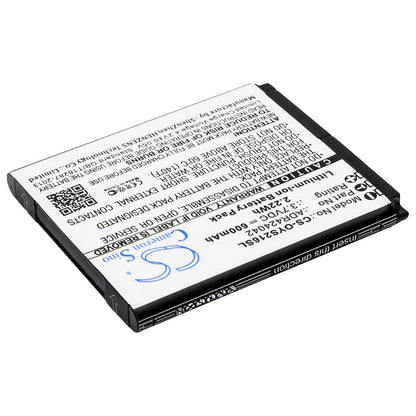 Replacement Battery for Olympia Style – Mobile, SmartPhone – 600mAh / 3.7V - image 2