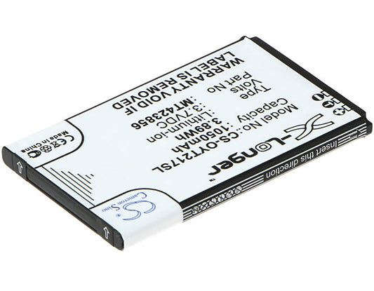 Replacement Battery for Olympia  2179 – Mobile, SmartPhone – 1050mAh / 3.89Wh / 3.7V