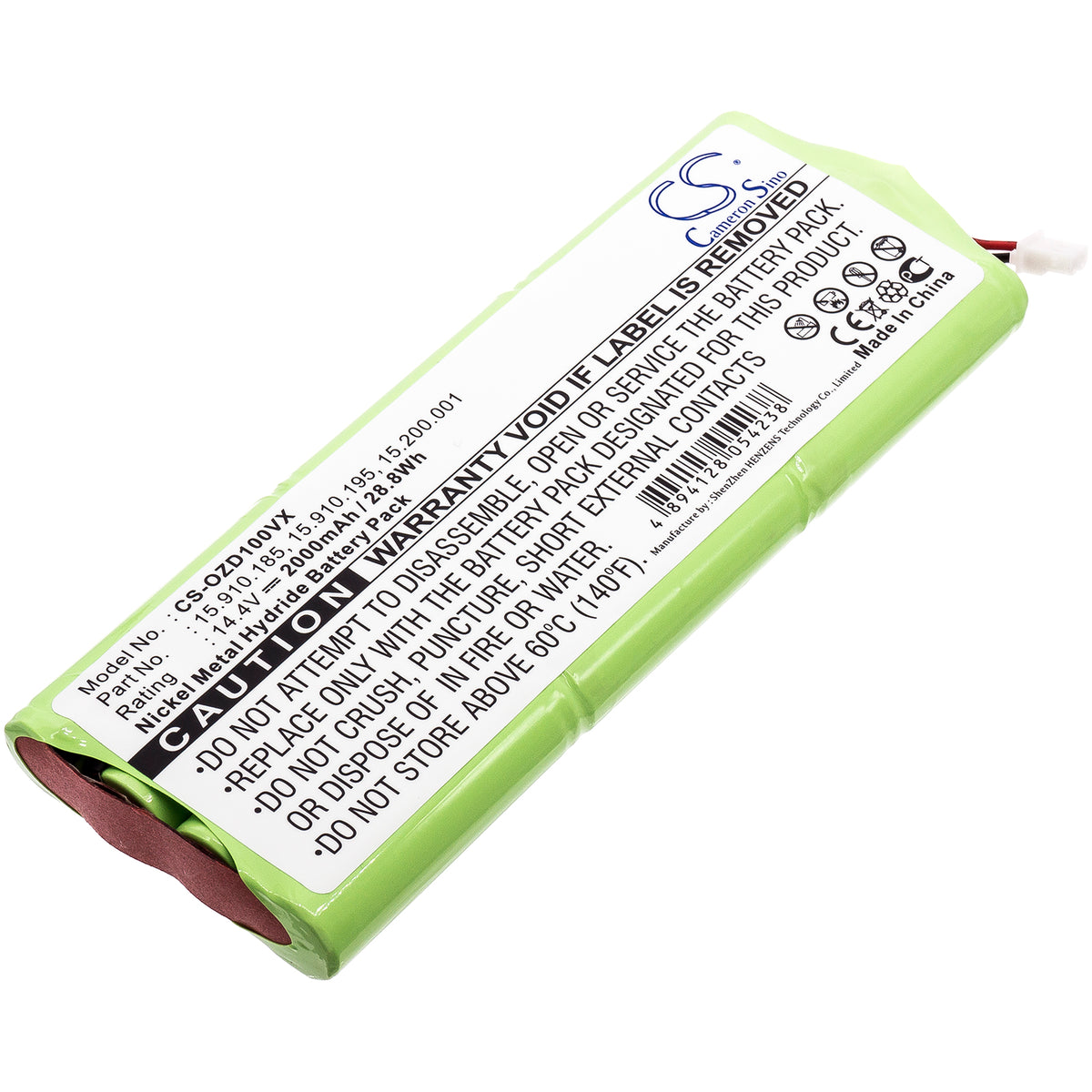 Replacement Battery for TOPAN | Ozroll TP-AVC701 – Crane Remote Control – 2000mAh / 14.4V