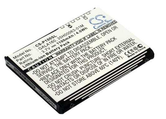 Replacement Battery for HTC | Qtek | CyberBank | I-Mate | Dopod | Pharos Galaxy – PDA, Pocket PC – 1100mAh / 3.7V