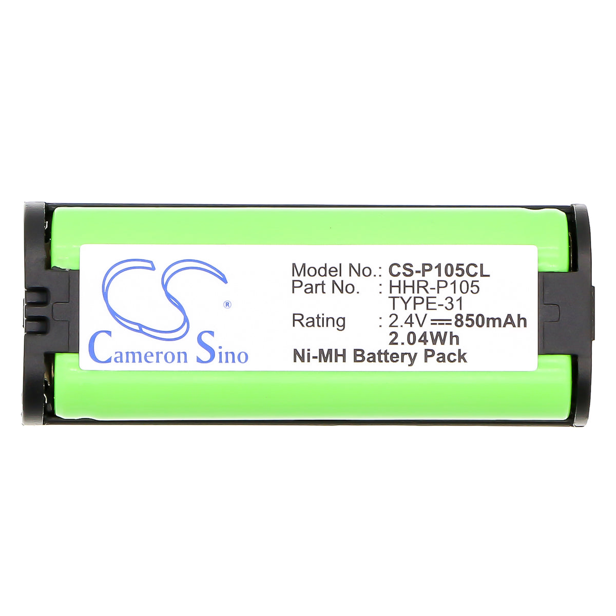 Replacement Battery for Polycom | Philips | Uniden | Muraphone | Vertical | GE | Panasonic | Avaya | Toshiba VVX D60 – Cordless Phone – 850mAh / 2.4V