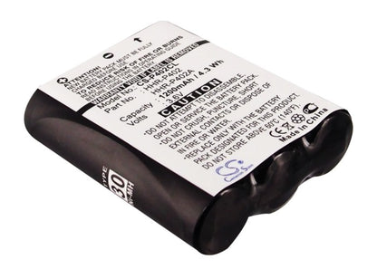 Replacement Battery for Radio Shack | Sanyo | GE | Panasonic 23-965 – Cordless Phone – 1200mAh / 3.6V