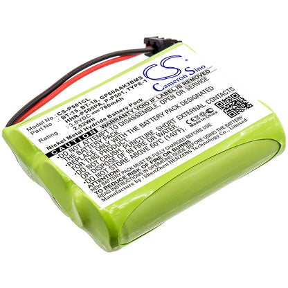 Replacement Battery for RCA | Plantronics | Southwestern Bell | Nomad | Sharp | Sylvania | BELL PHONE | GP | Uniden | Toshiba | Sony | SBC | Muraphone