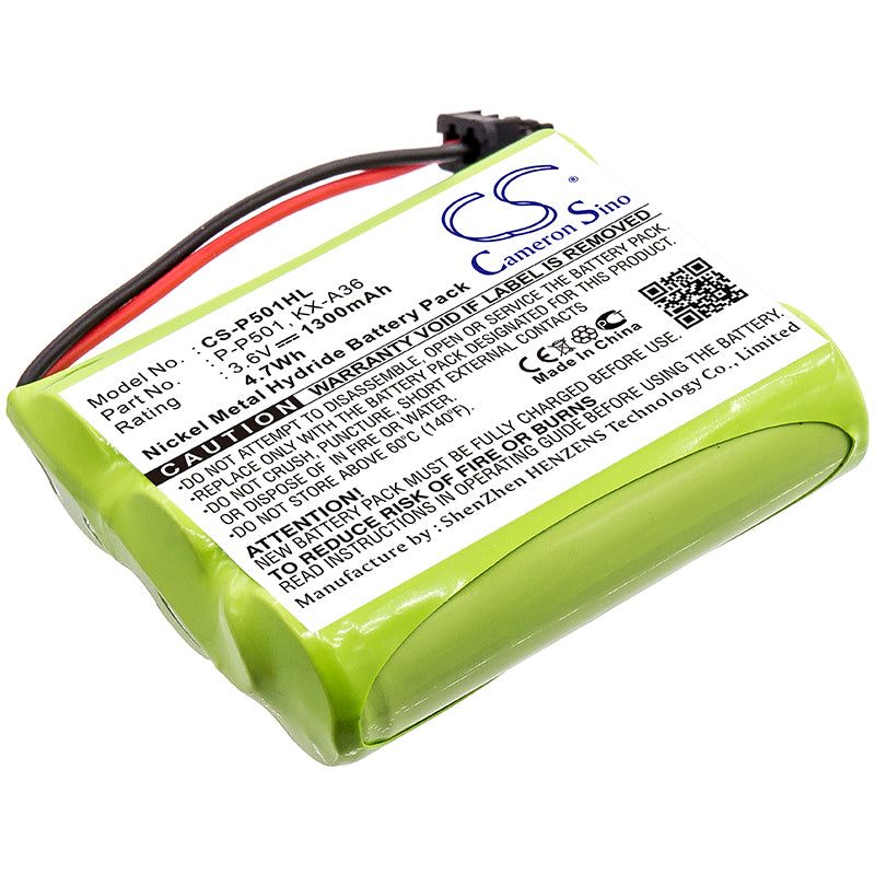 Replacement Battery for Panasonic | Toshiba | Plantronics | Memorex | Southwestern Bell | AT&T | NorthWestern Bell | Radio Shack | GE | Cobra | Sharp