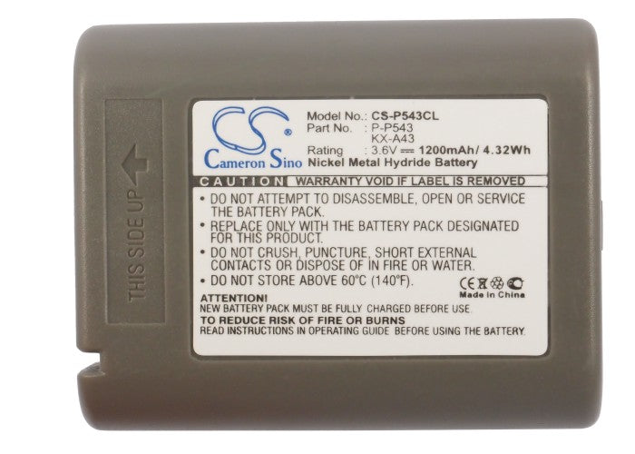 Replacement Battery for Southwestern Bell | AT&T | Radio Shack | Panasonic S60514 – Cordless Phone – 1200mAh / 3.6V