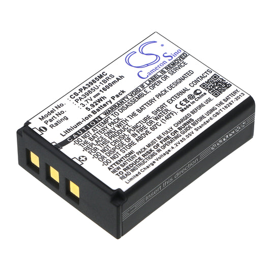 Replacement Battery for Toshiba Camileo X200 – Camera – 1600mAh / 3.7V