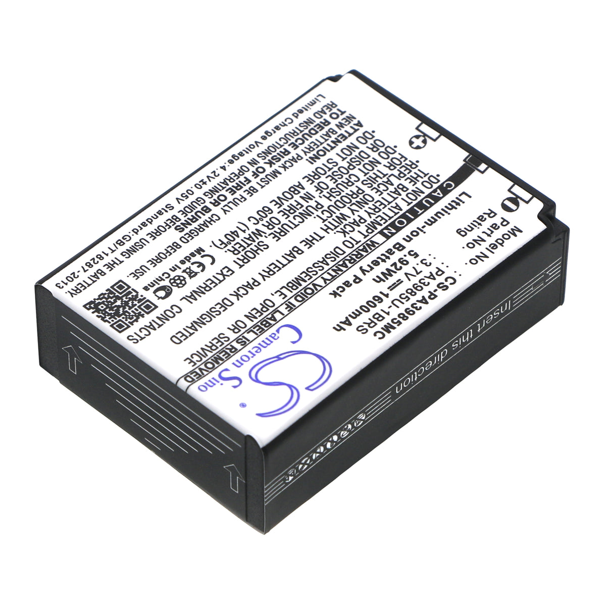 Replacement Battery for Toshiba Camileo X200 – Camera – 1600mAh / 3.7V