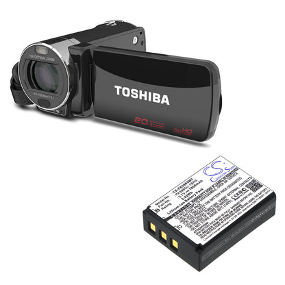 Replacement Battery for Toshiba Camileo X200 – Camera – 1600mAh / 3.7V
