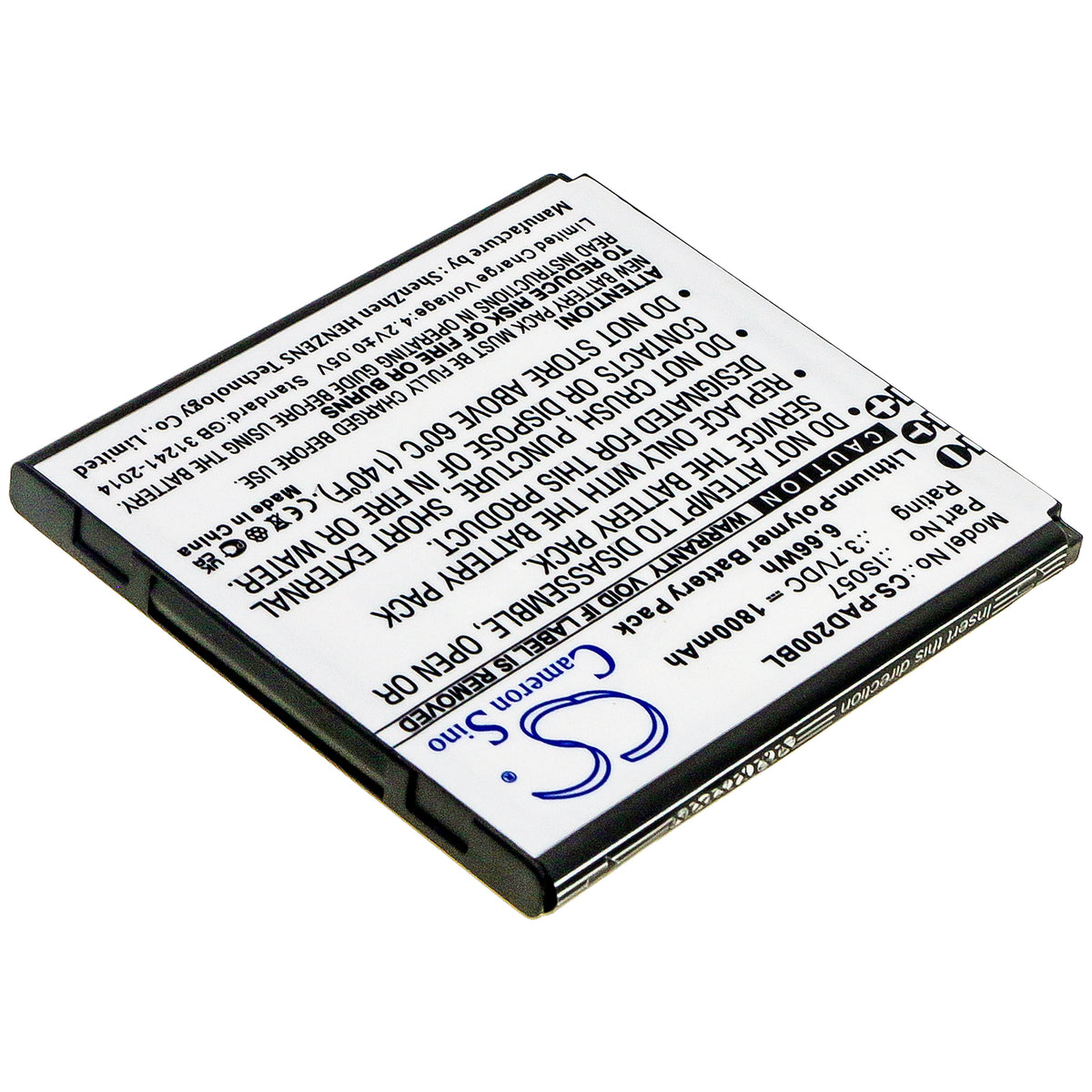 Replacement Battery for Pax D200 – Payment Terminal – 1800mAh / 3.7V