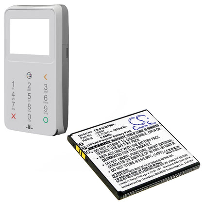Replacement Battery for Pax D200 – Payment Terminal – 1800mAh / 3.7V