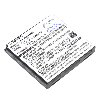 Replacement Battery for Pax D230 – Payment Terminal – 3400mAh / 3.7V