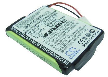 Replacement Battery for Panasonic  Handheld ZE-79 – Barcode Scanner – 650mAh/2.34Wh / 3.6V