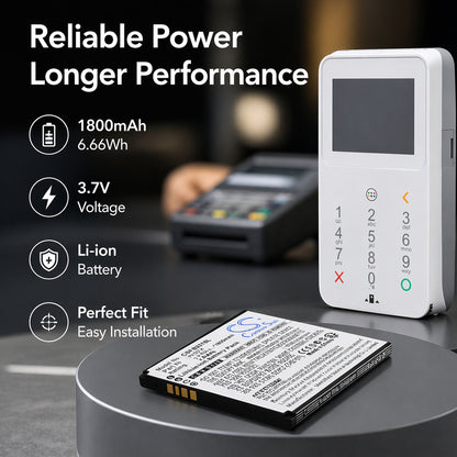 Replacement Battery for Pax IS057-E – Payment Terminal – 1800mAh / 3.7V