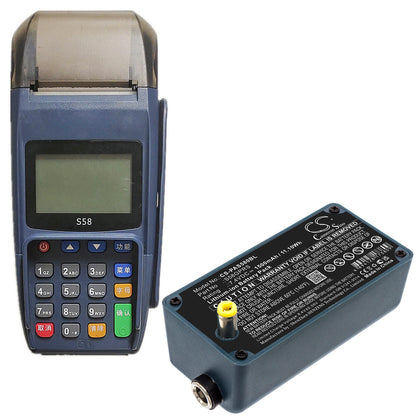 Replacement Battery for Pax S58 – Payment Terminal – 1500mAh / 7.4V