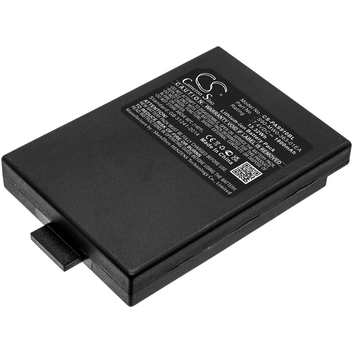 Replacement Battery for Pax S90 3G – Payment Terminal – 1800mAh / 7.4V